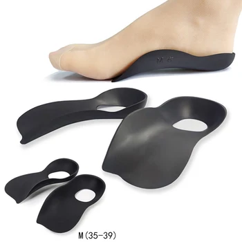 1 пара Стелька для плоскостопия О-образные ноги Поддержка свода стопы Подошвенный фасциит Обувь Ортопедические стельки для плоскостопия Размер M / L Размер