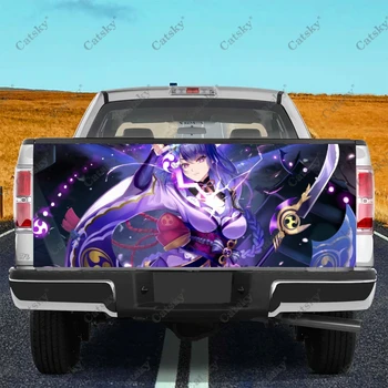 Genshin Impact аниме наклейки на автомобиль задний хвост грузовик модификация картина подходит для грузовика боль упаковка аксессуары наклейки