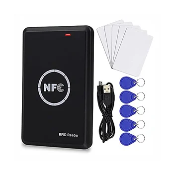 Интеллектуальный копировальный аппарат для карт контроля доступа, считыватель RFID, дубликатор карт 125 кГц, декодер карт с шифрованием 13,56 МГц, NFC-метка
